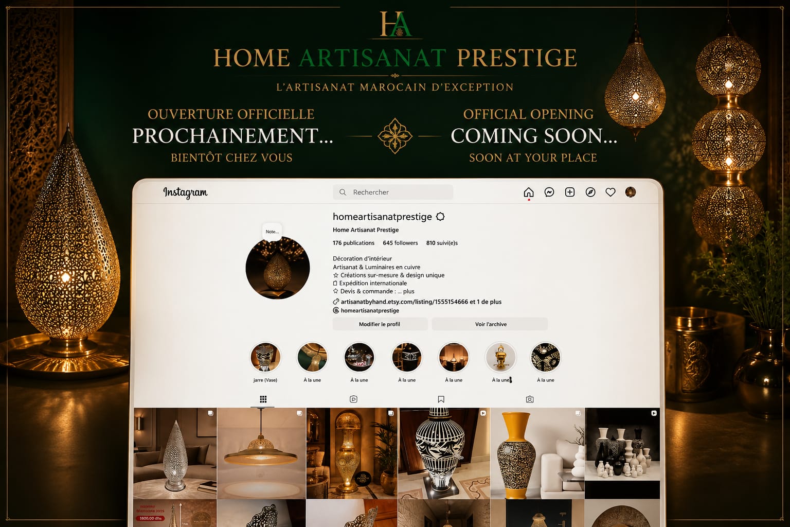 Home Artisanat Prestige – Official Opening Coming Soon